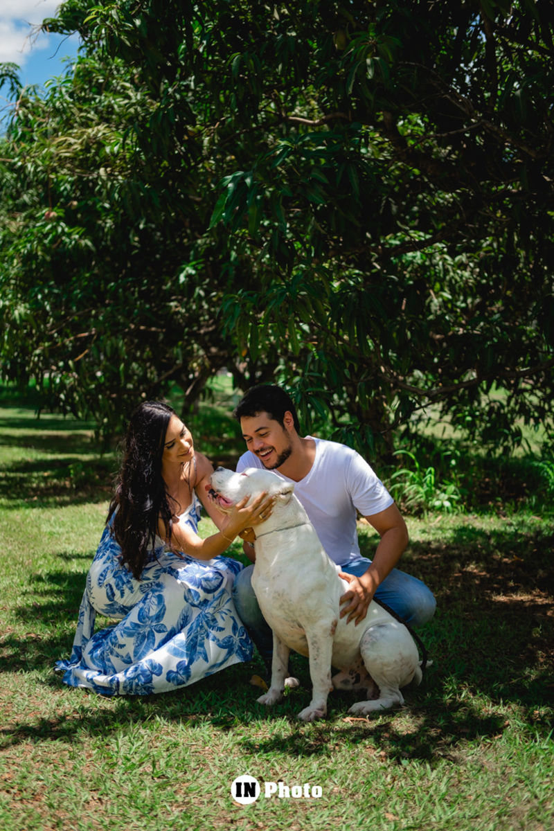 Foto Ensaio pre wedding em Goiania-Go feito no canil da família Foto Ensaio pre wedding em Goiania-Go feito no canil da família - Imagem 1