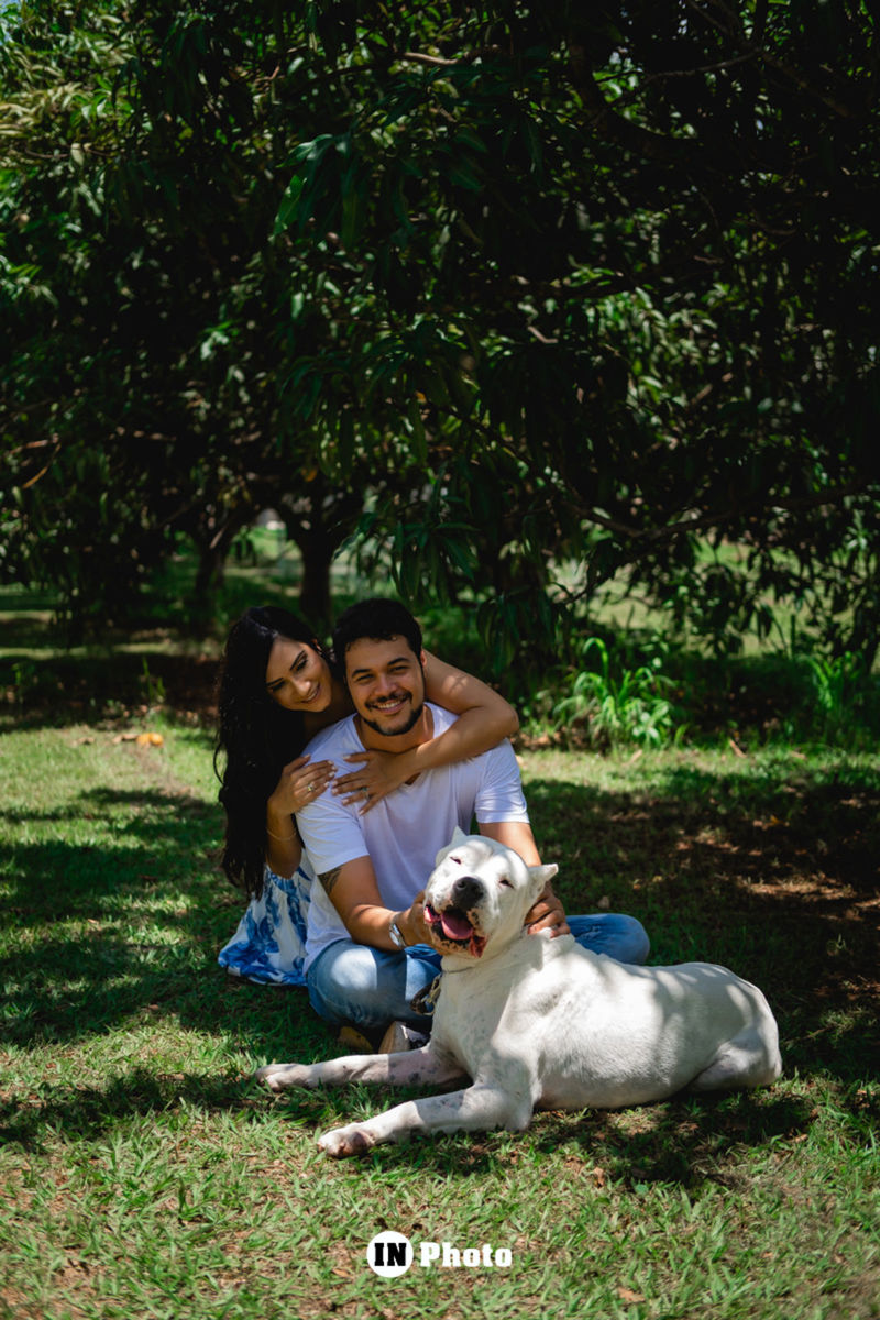 Foto Ensaio pre wedding em Goiania-Go feito no canil da família Foto Ensaio pre wedding em Goiania-Go feito no canil da família - Imagem 5