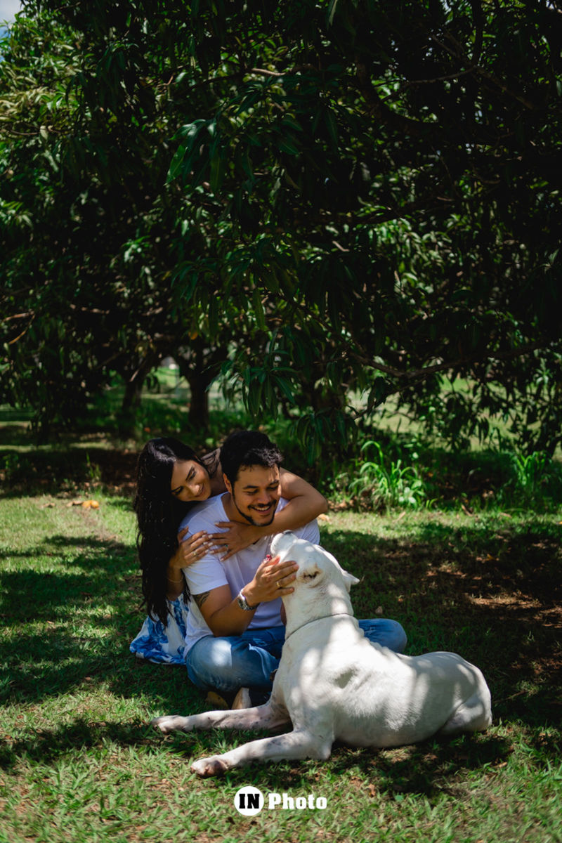 Foto Ensaio pre wedding em Goiania-Go feito no canil da família Foto Ensaio pre wedding em Goiania-Go feito no canil da família - Imagem 9