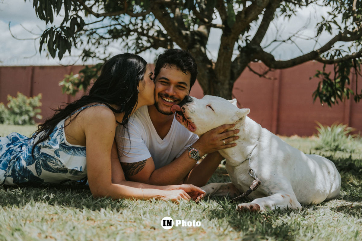 Foto Ensaio pre wedding em Goiania-Go feito no canil da família Foto Ensaio pre wedding em Goiania-Go feito no canil da família - Imagem 19