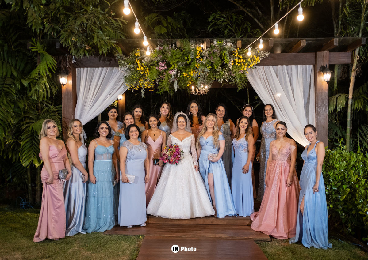 Foto Lindo Casamento ao Ar Livre a Noite no Espaço Alegranza Larissa e Heitor Foto Lindo Casamento ao Ar Livre a Noite no Espaço Alegranza Larissa e Heitor - Imagem 26