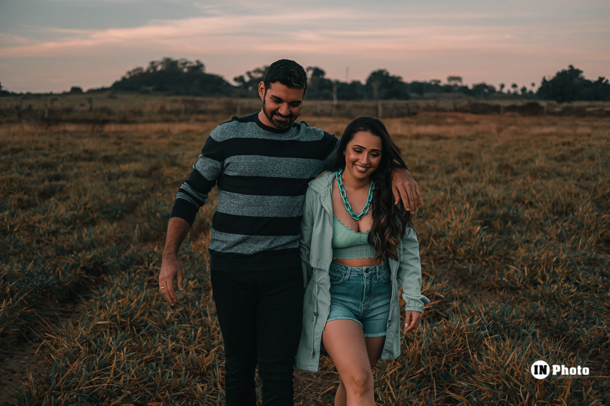 Foto Ensaio Fotográfico de Casal Inspiração com Balão de Ar Quente Rafaela e Frank - Imagem 1