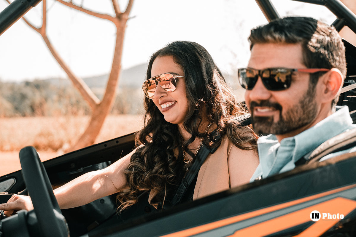 Foto Ensaio Fotográfico de Casal Inspiração com Balão de Ar Quente Rafaela e Frank - Imagem 33