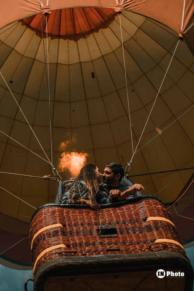 Foto Ensaio Fotográfico de Casal Inspiração com Balão de Ar Quente Rafaela e Frank - Imagem 58