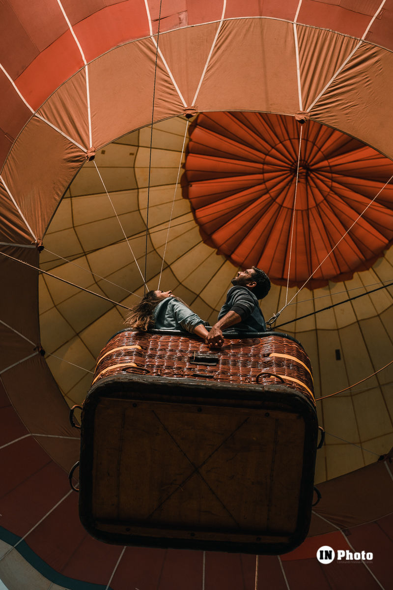 Foto Ensaio Fotográfico de Casal Inspiração com Balão de Ar Quente Rafaela e Frank - Imagem 59