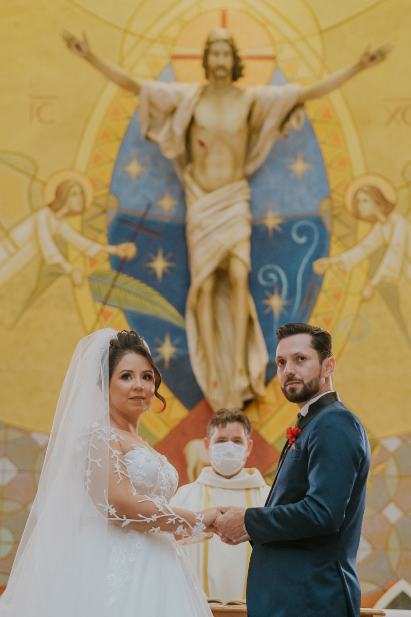 Foto Lindo Casamento na Paróquia Santo Expedito Recepção JL Eventos Keith e Marcos  - Imagem 26