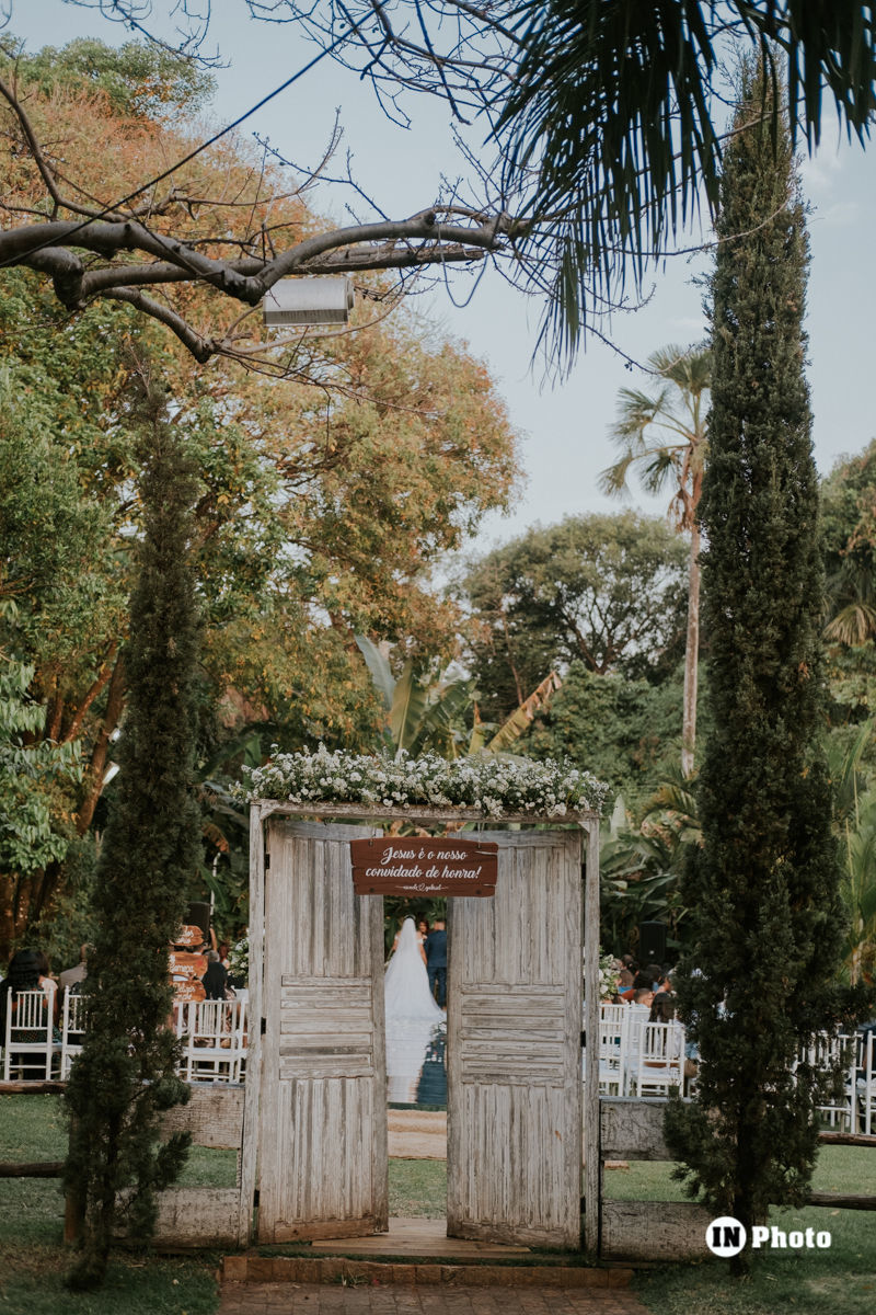 Foto Lindo Casamento Ao Ar livre no Espaço Elite Nicaele e Gabriel - Imagem 4