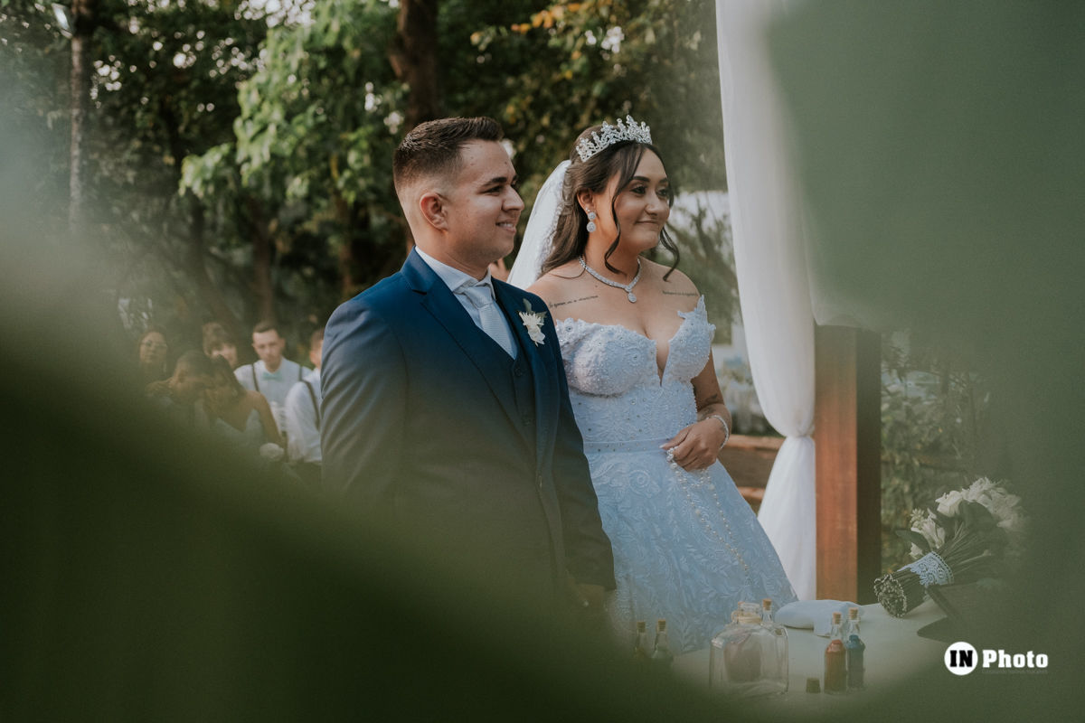 Foto Lindo Casamento Ao Ar livre no Espaço Elite Nicaele e Gabriel - Imagem 5