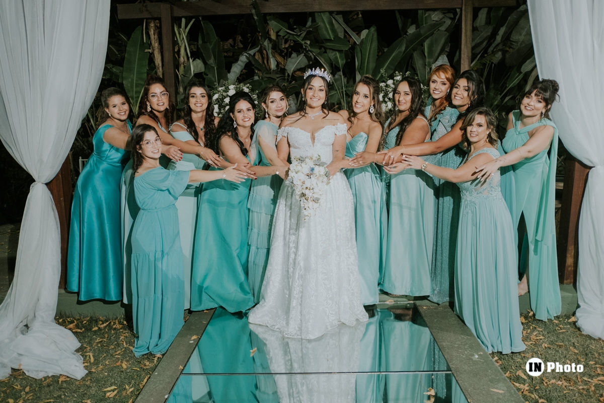 Foto Lindo Casamento Ao Ar livre no Espaço Elite Nicaele e Gabriel - Imagem 8