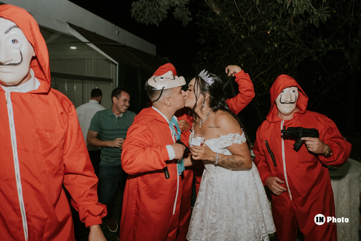 Foto Lindo Casamento Ao Ar livre no Espaço Elite Nicaele e Gabriel - Imagem 12