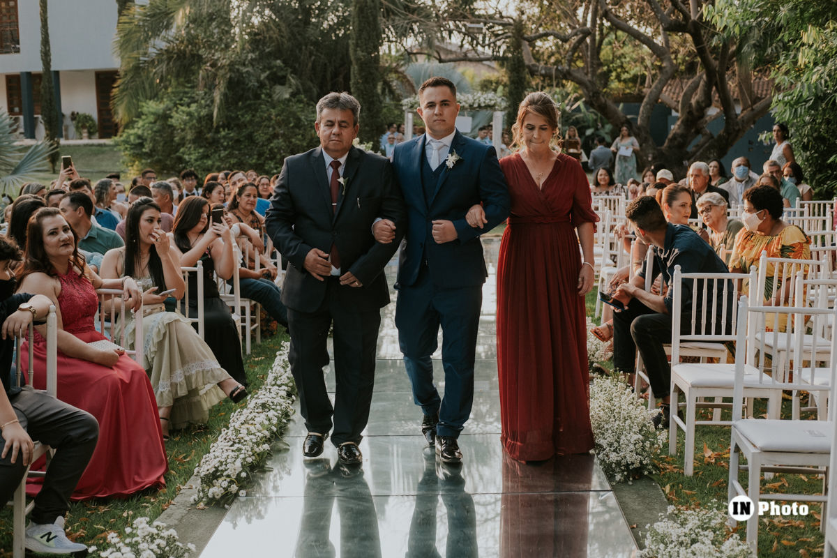 Foto Lindo Casamento Ao Ar livre no Espaço Elite Nicaele e Gabriel - Imagem 24