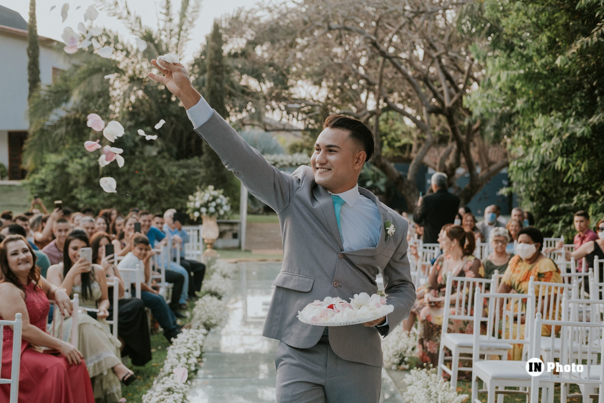 Foto Lindo Casamento Ao Ar livre no Espaço Elite Nicaele e Gabriel - Imagem 25