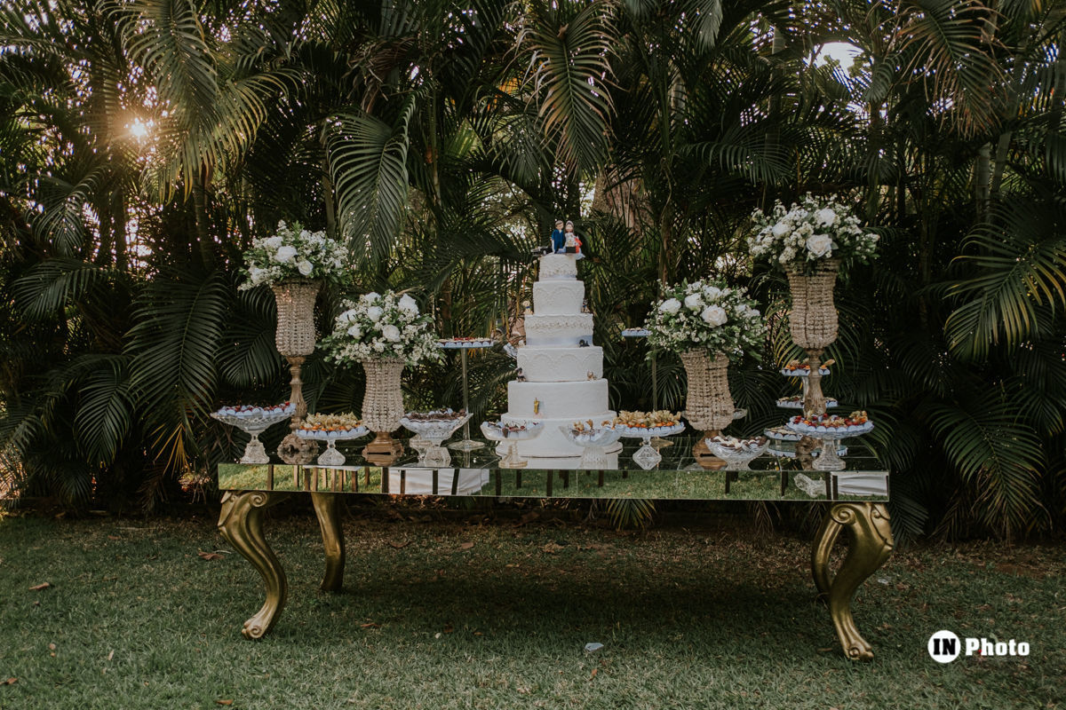 Foto Lindo Casamento Ao Ar livre no Espaço Elite Nicaele e Gabriel - Imagem 23