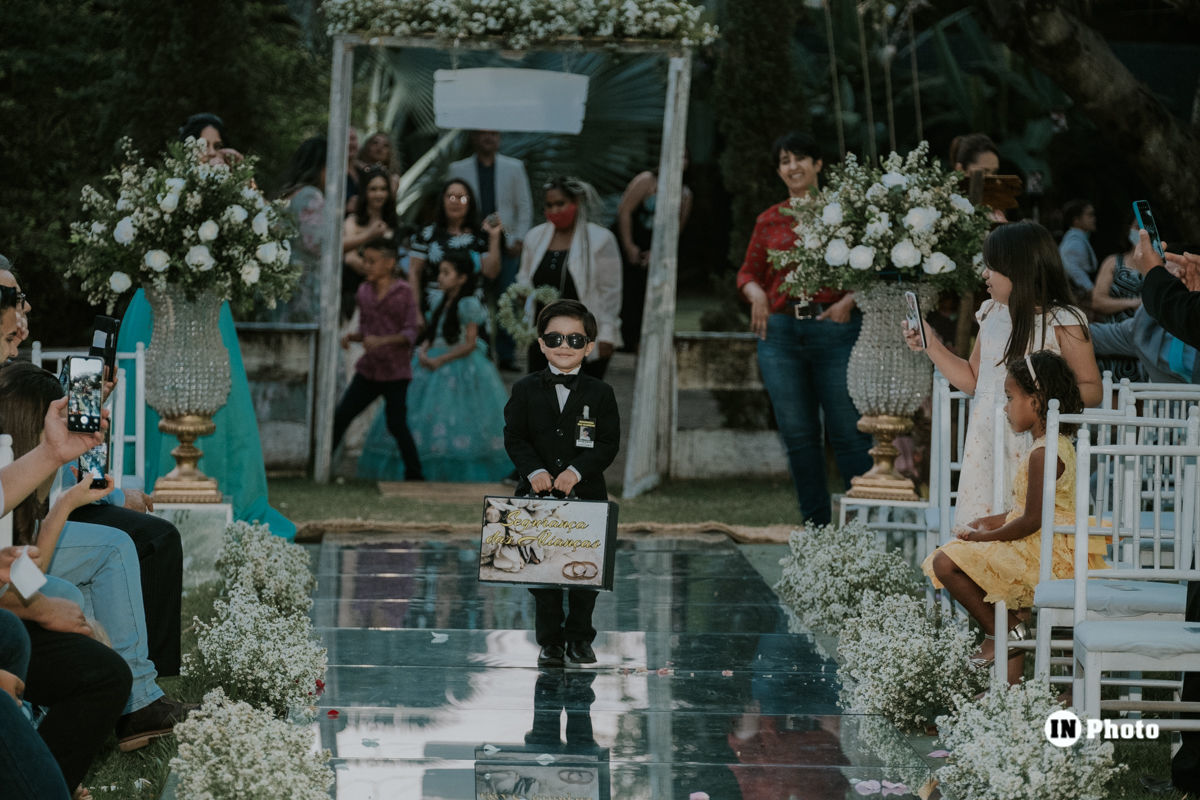 Foto Lindo Casamento Ao Ar livre no Espaço Elite Nicaele e Gabriel - Imagem 34