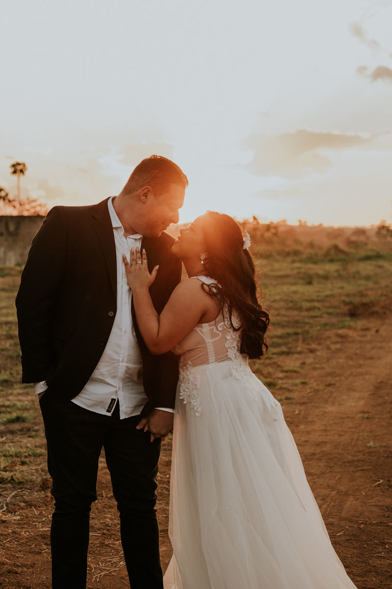 Foto Ensaio fotográfico de Casal Na Fazenda Água Limpa Milena e Paulo Sérgio - Imagem 12