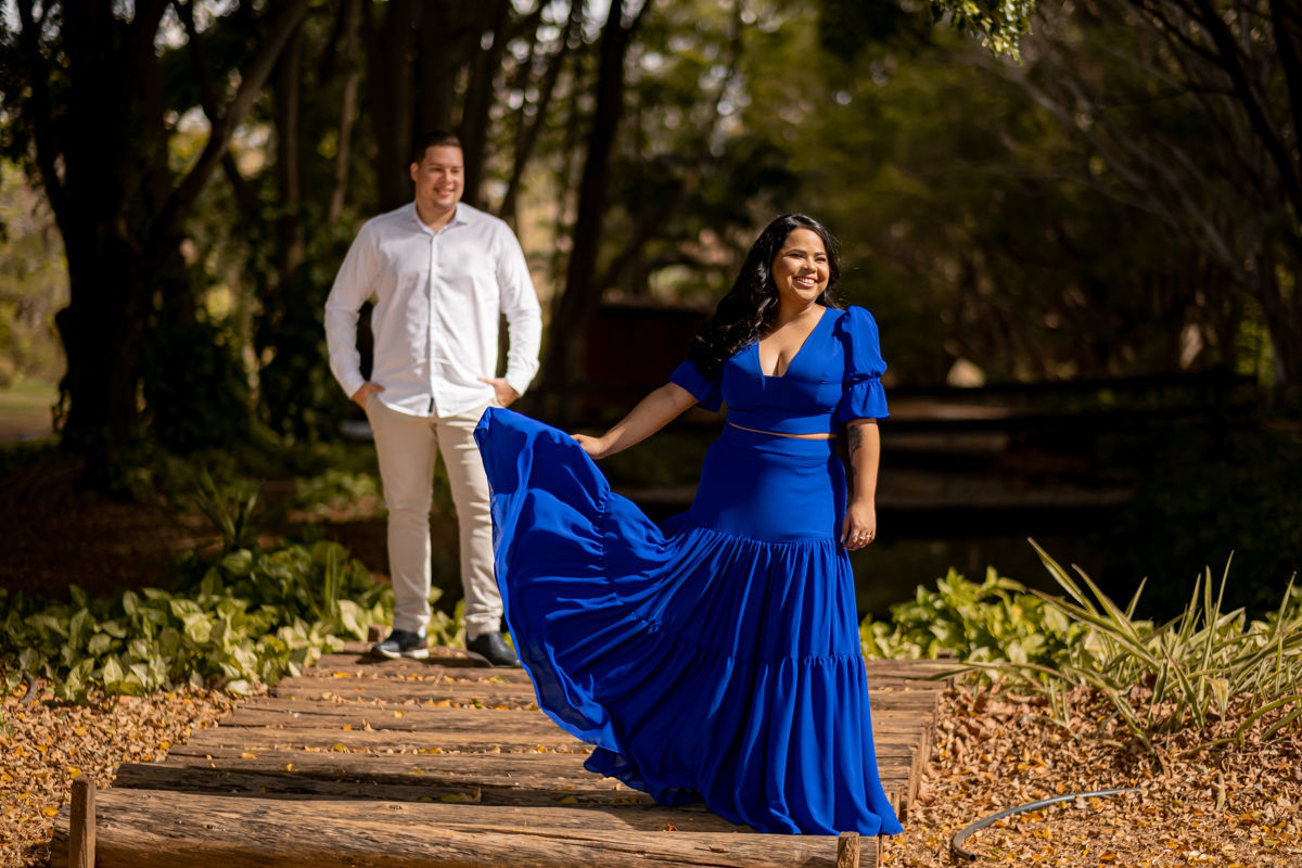 Foto Ensaio fotográfico de Casal Na Fazenda Água Limpa Milena e Paulo Sérgio - Imagem 1