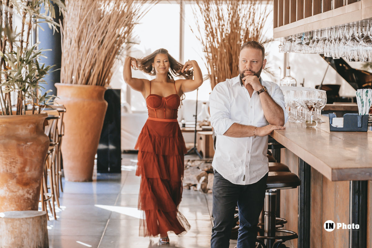 Foto Ensaio Pré Wedding no Restaurante Pobre Juan Sandrine e Leonel - Imagem 5