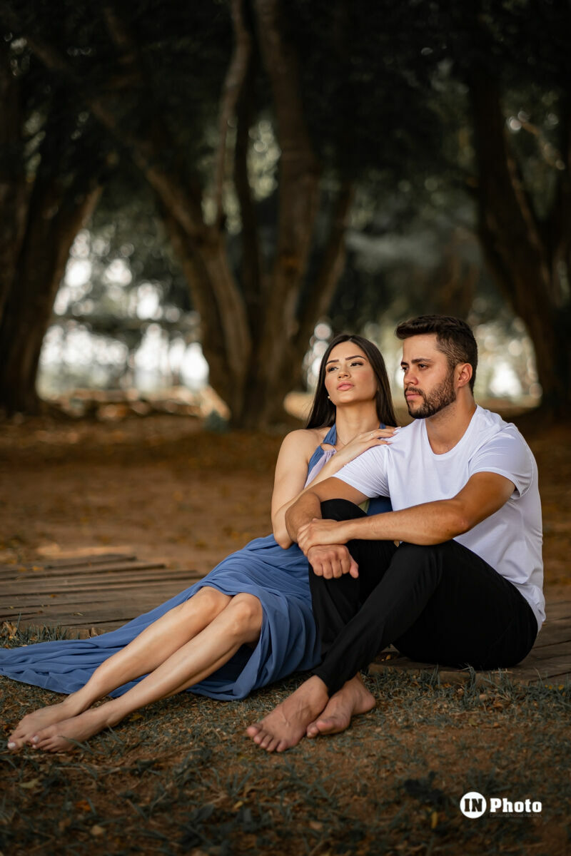 Foto Ensaio Fotográfico de Casal Inspiração na Fazenda Água Limpa Stéfany e Lucas  - Imagem 3