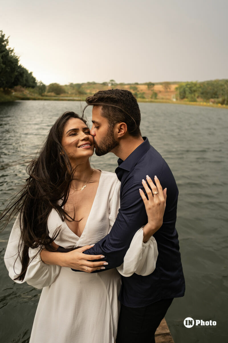 Foto Ensaio Fotográfico de Casal Inspiração na Fazenda Água Limpa Stéfany e Lucas  - Imagem 11
