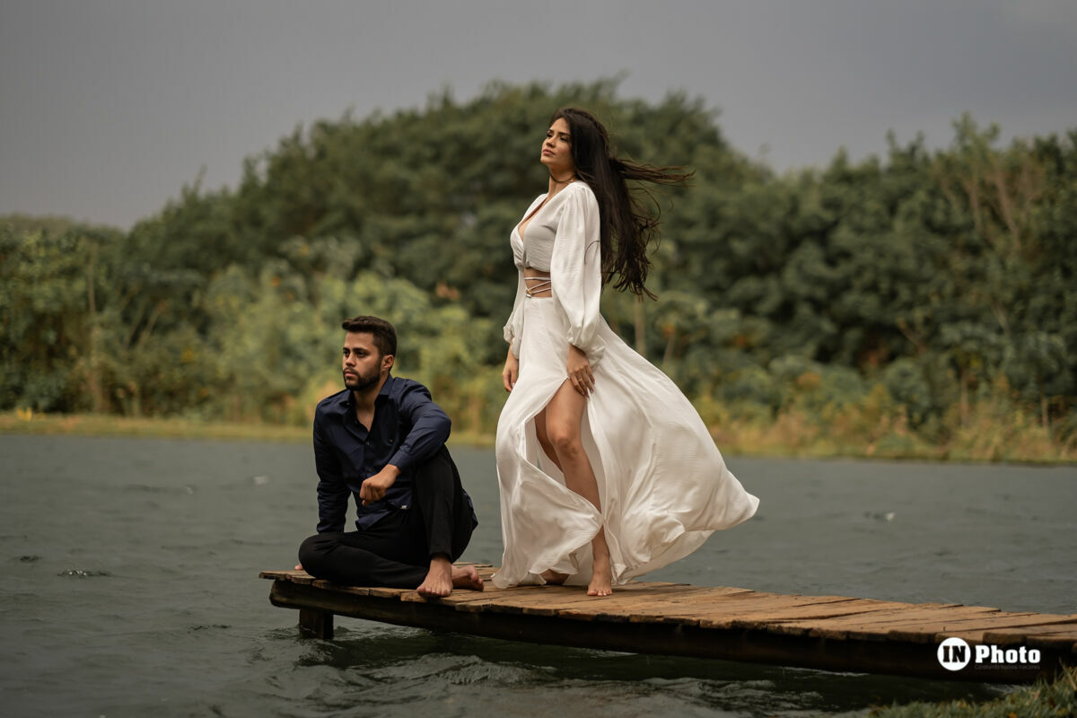 Foto Ensaio Fotográfico de Casal Inspiração na Fazenda Água Limpa Stéfany e Lucas  - Imagem 6