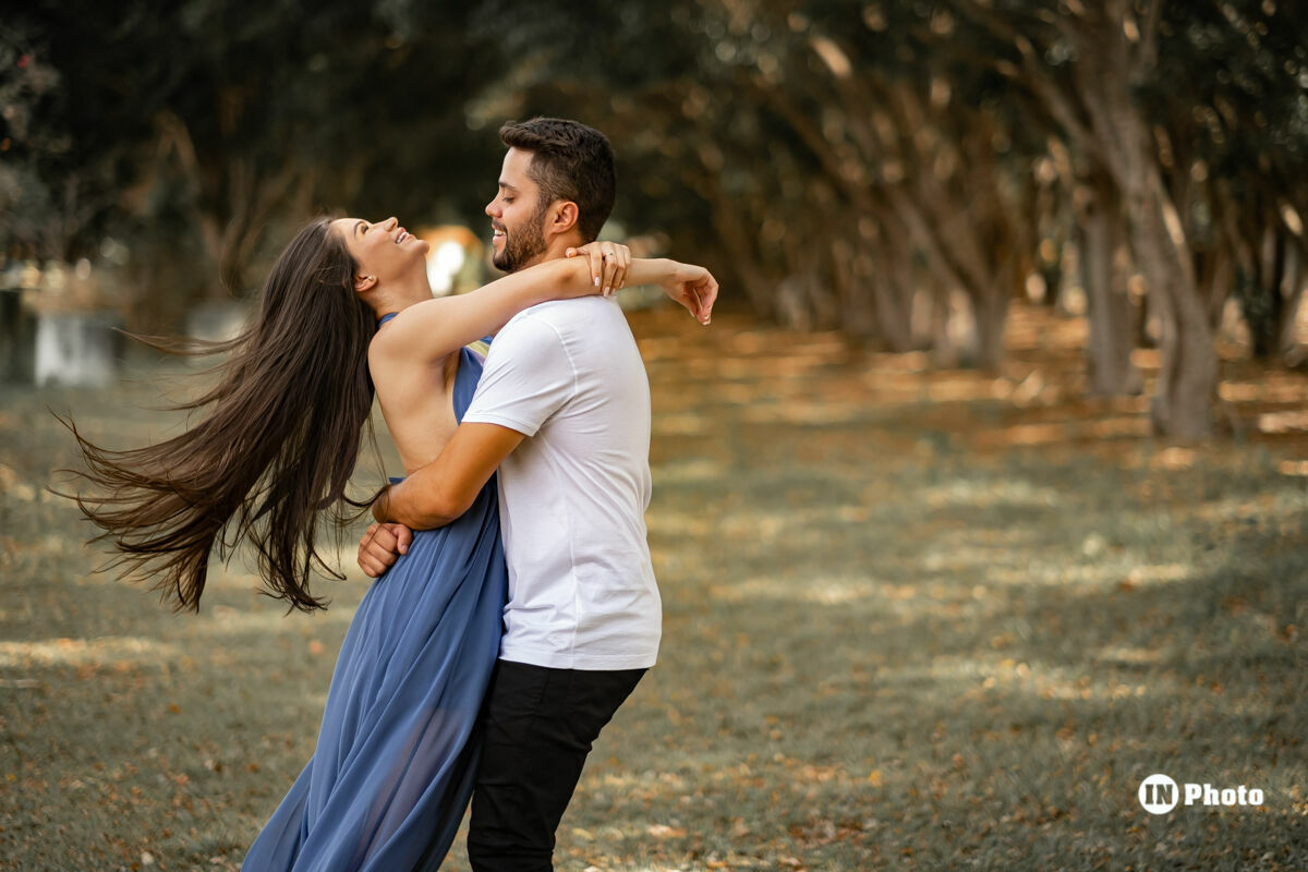Foto Ensaio Fotográfico de Casal Inspiração na Fazenda Água Limpa Stéfany e Lucas  - Imagem 1