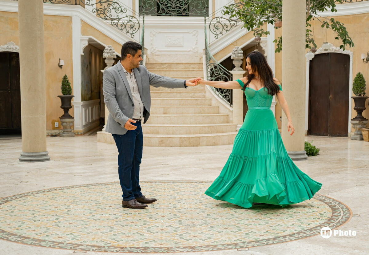 Foto Ensaio Fotográfico Pré Wedding Romântico Inspiração Villa Giardini Júlia e Bruno - Imagem 14