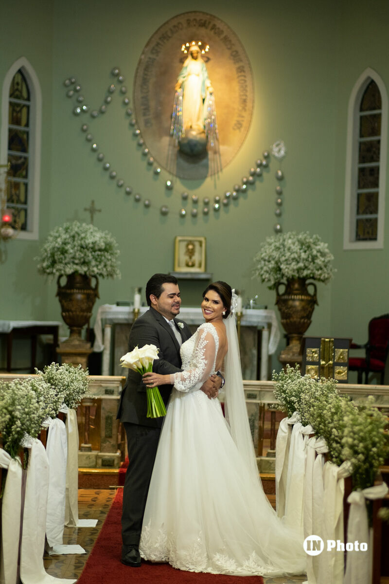 Foto Casamento Clássico na Reitoria Nossa Senhora das Graças e Bella Eventos Larissa e Leopoldo - Imagem 17