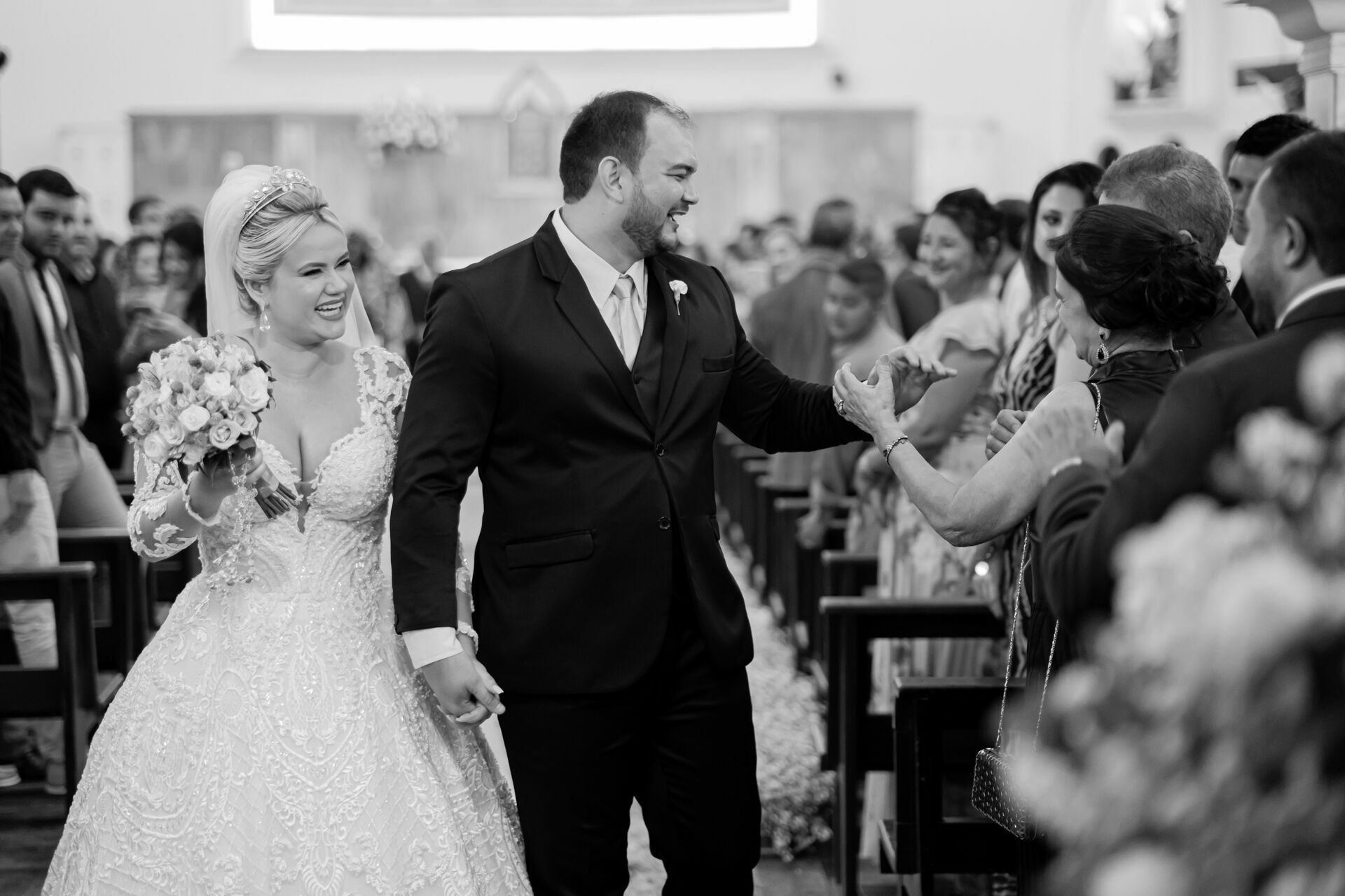Foto Inspiração Casamento Clássico na Igreja São Paulo Apóstolo Larianne e Franciel Foto Inspiração Casamento Clássico na Igreja São Paulo Apóstolo Larianne e Franciel - Imagem 36